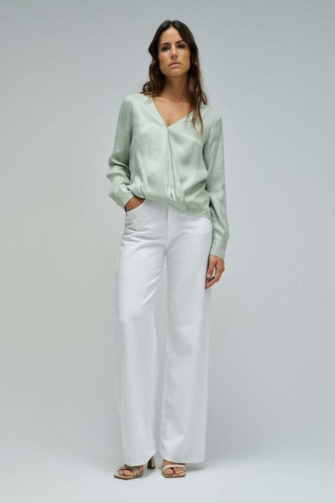 Immagine prodotto Salsa Jeans Langarmbluse Wrap (S)