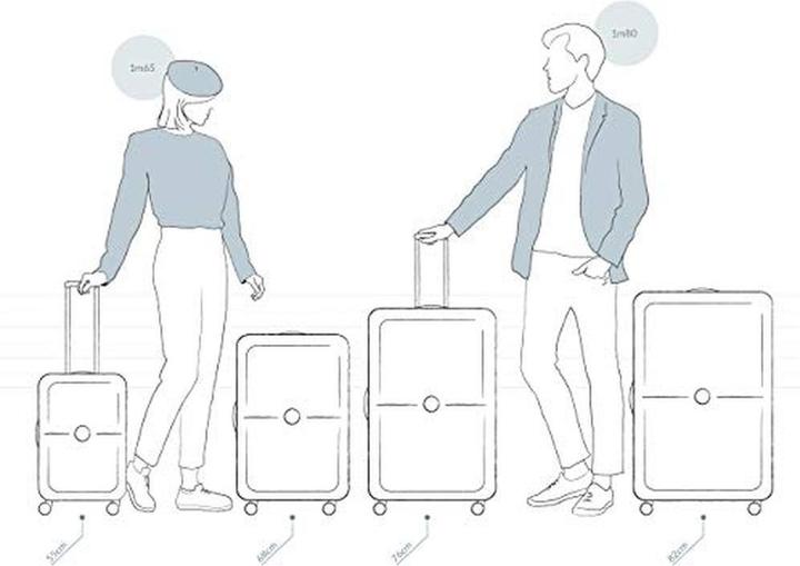 Actual product image Delsey Turenne 4 Handbagage suitcase 55 cm - Zilver (43 l)