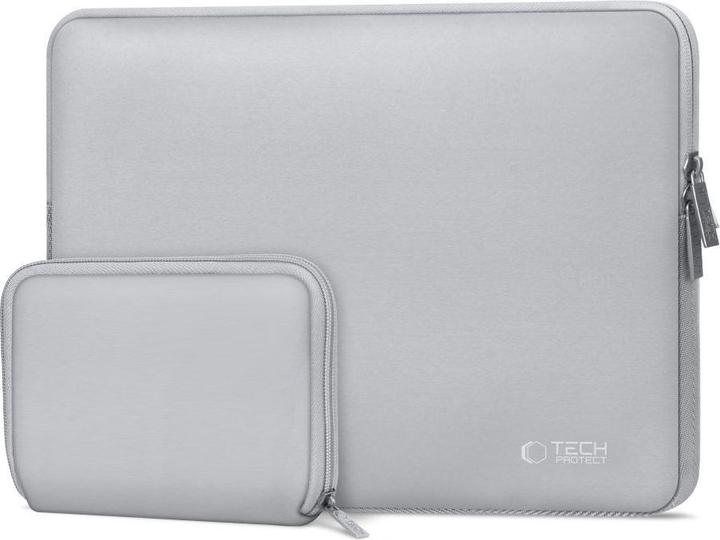 Immagine prodotto Tech-Protect Neoslim Laptop Sleeve 13-14" con custodia per accessori - Grigio (14")