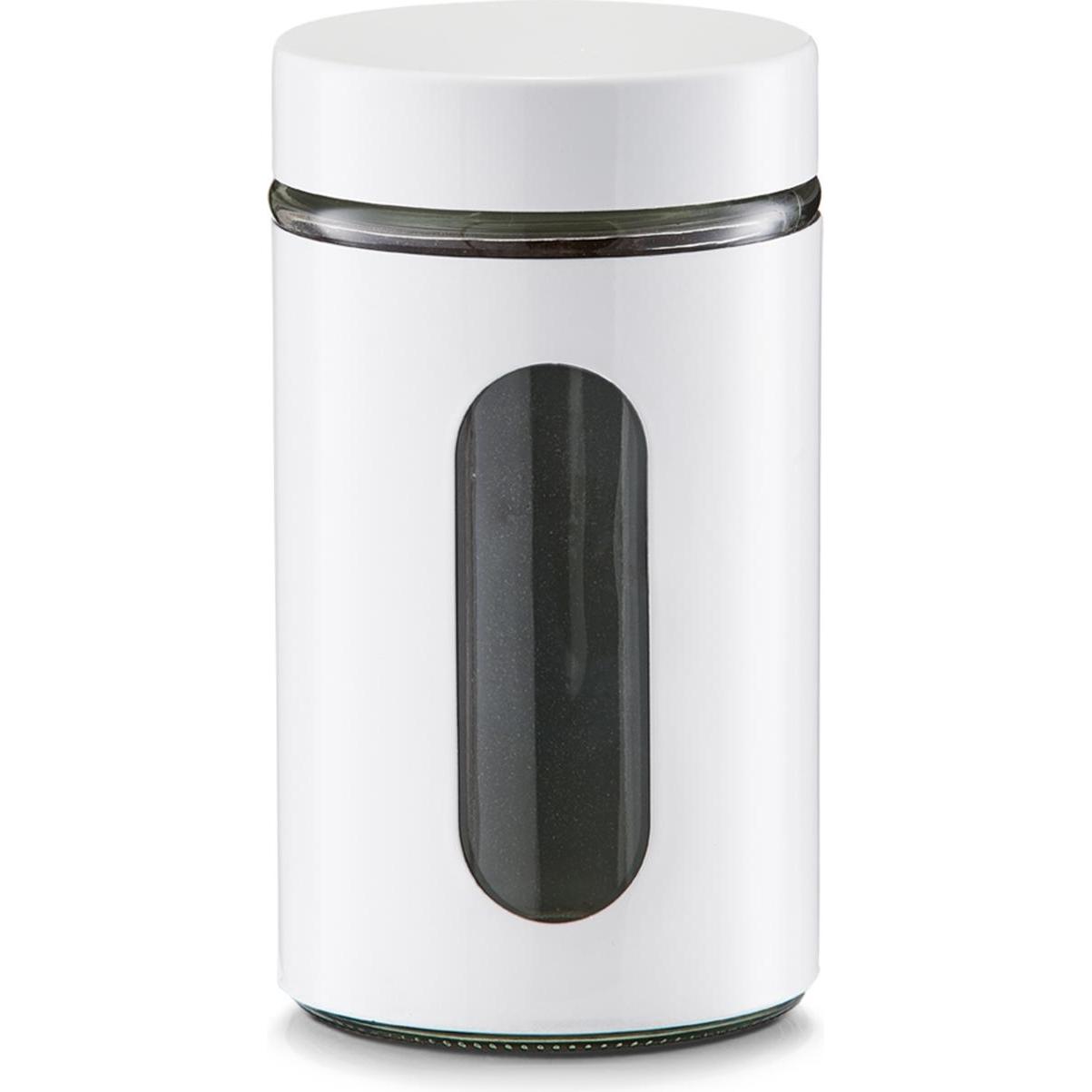 Zeller Present Vorratsglas, Vorratsbehälter, Weiss