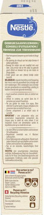 Valeurs nutritives et ingrédients Nestlé Junior Cereal Crisp Multifru (200 g)