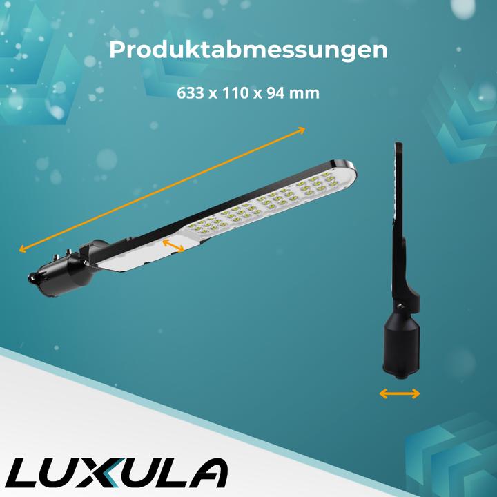 Produktbild Luxula LED-Strassenleuchte, SLIM, EEK: E, 100W, 12000lm, 5000K, IP65 (IP65)