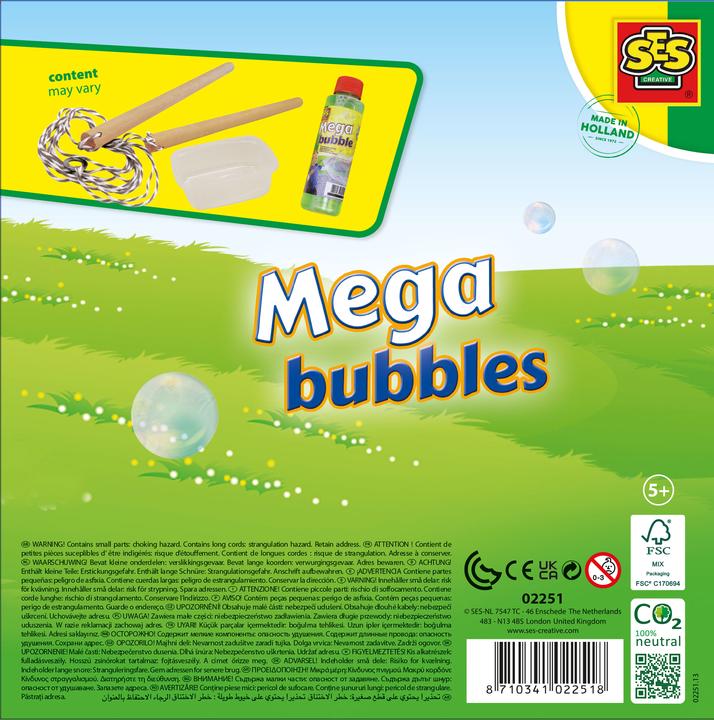 Actual product image Ses Mega Bubble