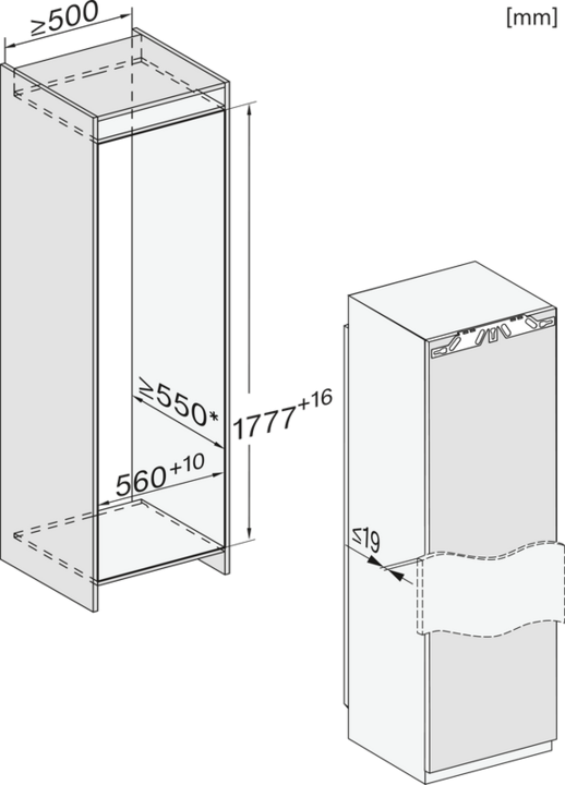 Image du produit Miele K 7797 C R (296 l)