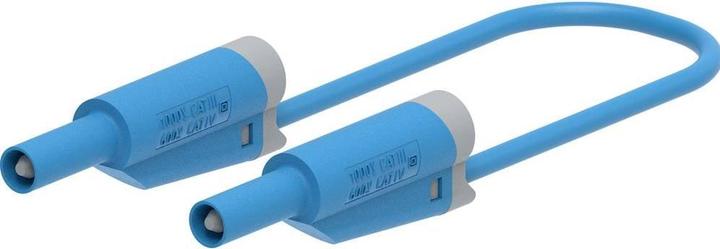 Produktbild Electro PJP 2712-IEC-CD1-100BL Messleitung Bananenstecker 100 cm Blau 1 St.