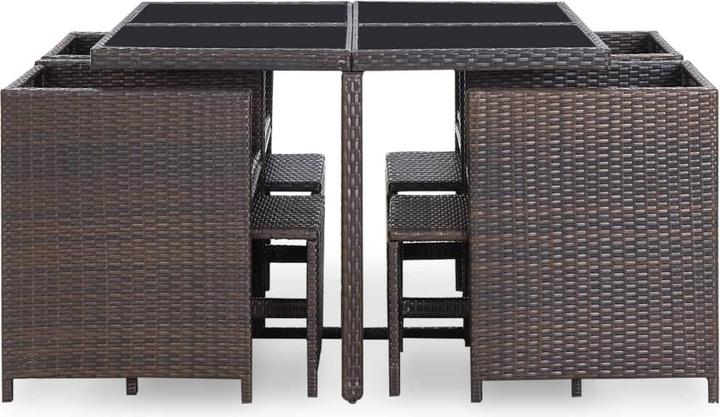 Produktbild vidaXL Gartenmöbel-Set (109 x 109 x 74 cm)