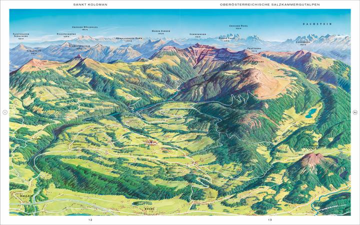 Image du produit Alpes. L'art de la carte panoramique