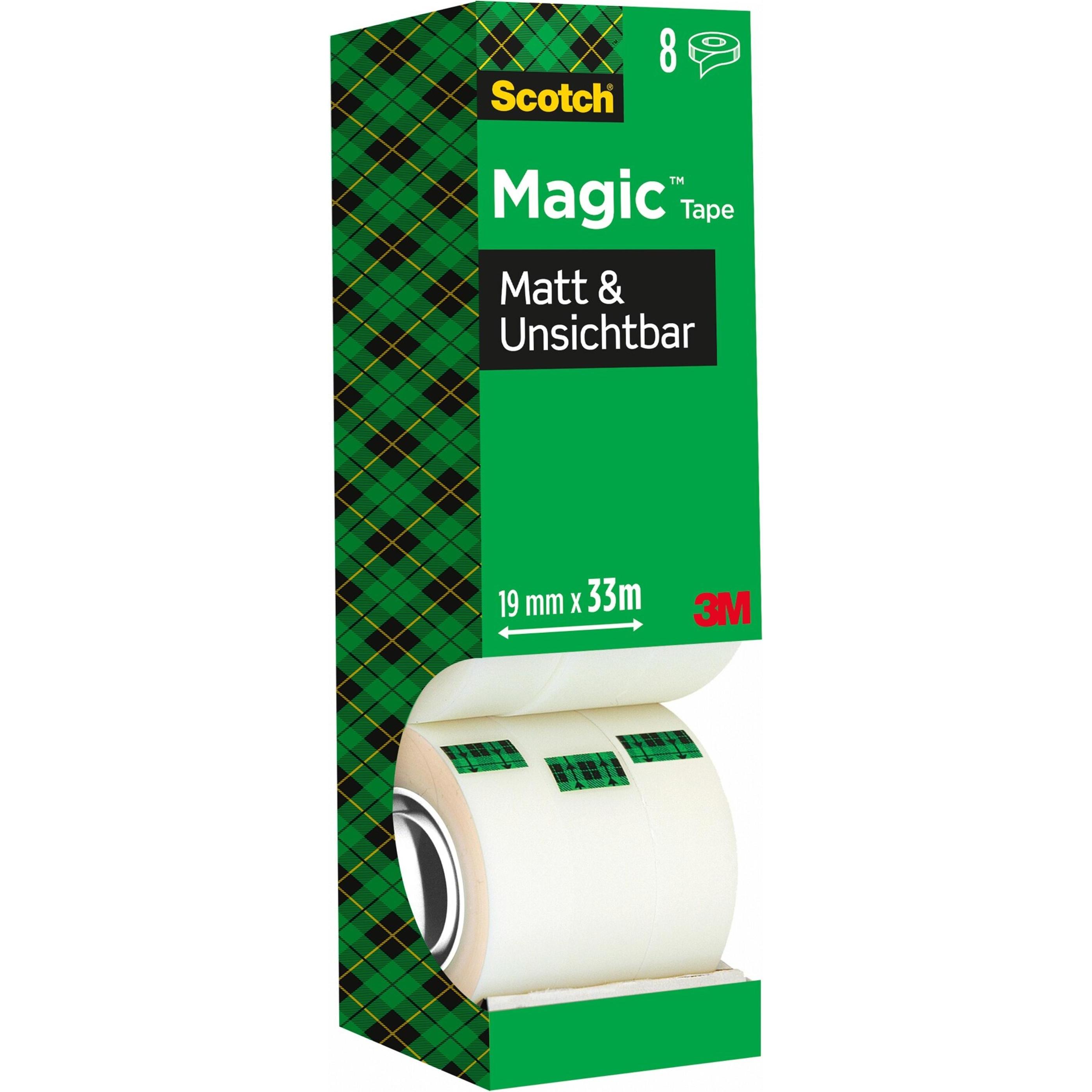 Thumbnail - Scotch, Klebeband, Magic Klebeband Vorteilspack (19 mm)