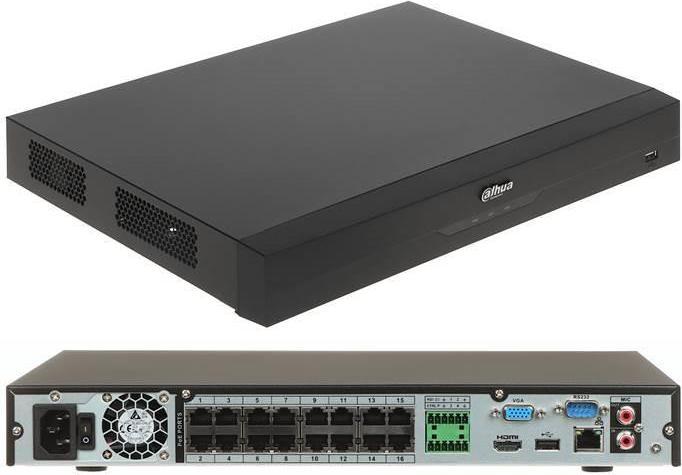 Actual product image Dahua NET VIDEO RECORDER 16CH 16POE/NVR4216-16P-EI (Network Video Recorder (NVR))