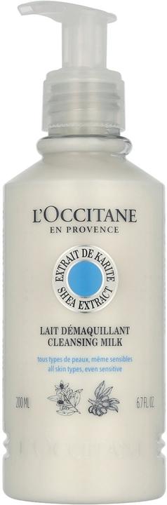 Image du produit L'Occitane Karite Lait Démaquillant aquillant Karité 200 ml (Lait nettoyant, 200 ml)
