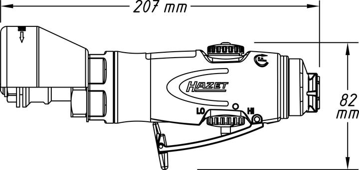 Image du produit HAZET Tronçonneuse 9033-10
