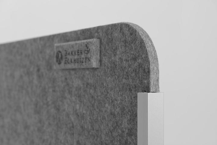 Image du produit Bakker Elkhuizen Bakker Elkuizen Bakker panneau latéral rond sans vitre acrylique  gris