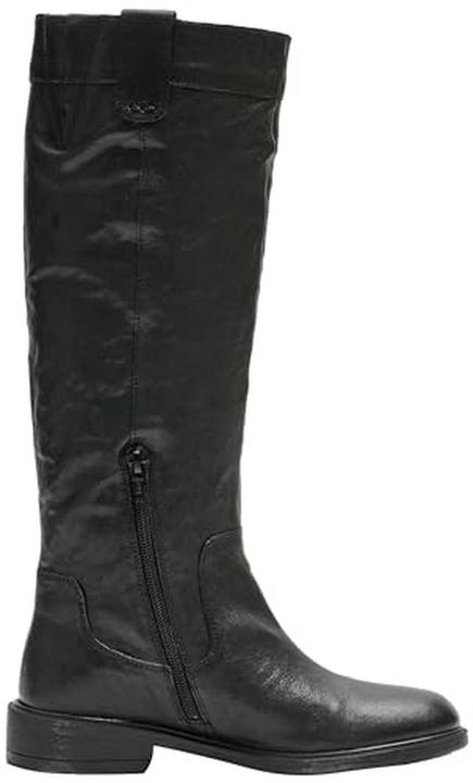 Actual product image Geox Catria Knee High Boot with Block Heel, Medium Width, Non-Waterproof (38)