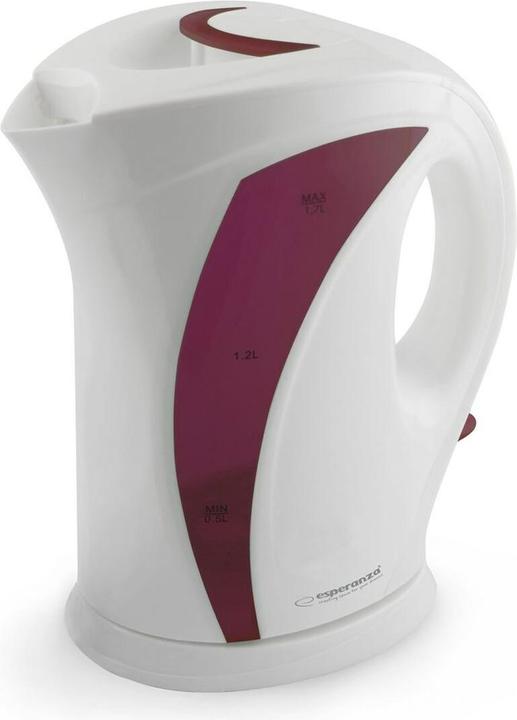 Immagine prodotto Esperanza elettrica Iguazu EKK018R (2200W 1,7l, colore rosso, colore bianco) (1.70 l)
