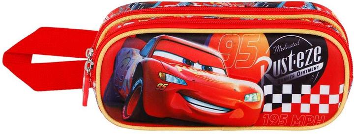 Actual product image Karactermania Cars 3 Bumper-3D Double Pencil Case, Red, 22 x 9.5 cm