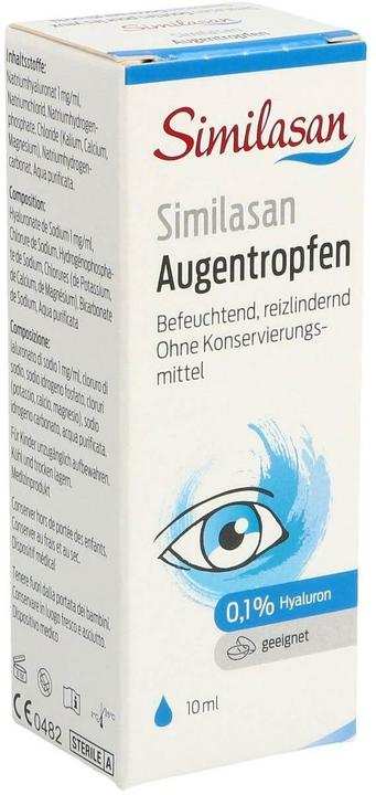 Actual product image Similasan 0.1 % hyaluron (10 ml)