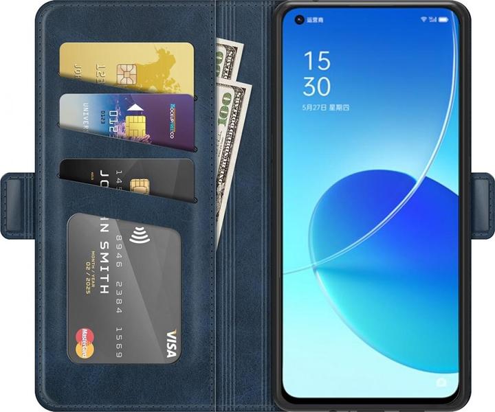 Actual product image Screenguard Oppo Reno6 5G CardLounge Leather Case (Oppo Reno 6 5G)