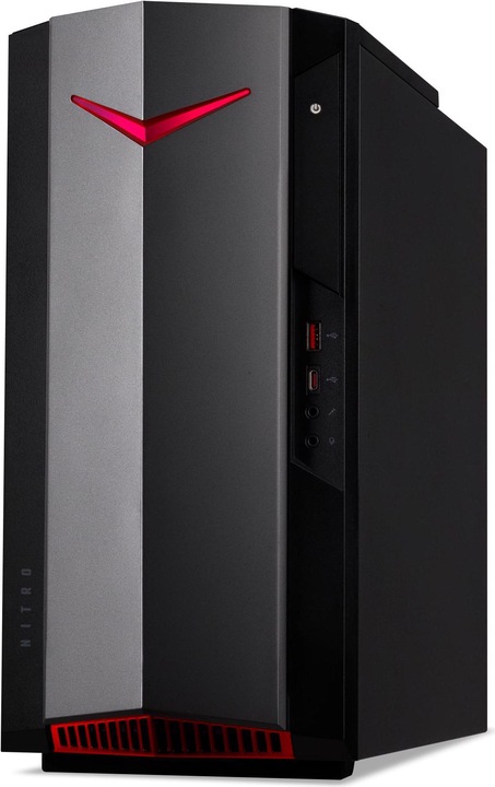 Actual product image Acer Gaming PC Nitro 50 (N50-610) RTX 3060 Ti (Intel Core i7-10700, 16 GB, 1000 GB, GeForce RTX 3060 Ti)