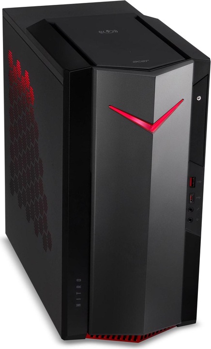 Actual product image Acer Gaming PC Nitro 50 (N50-610) RTX 3060 Ti (Intel Core i7-10700, 16 GB, 1000 GB, GeForce RTX 3060 Ti)