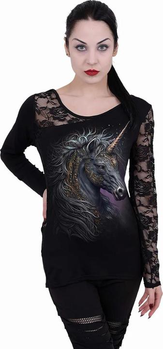 Produktbild Spiral Celtic Unicorn TShirt Langärmlig (M)