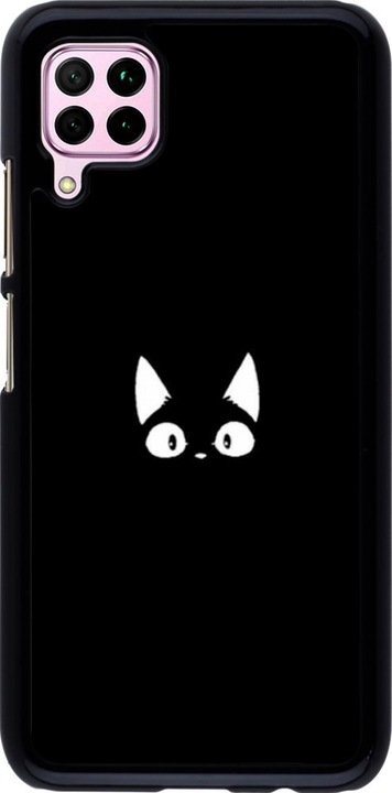 Immagine prodotto PhoneLook Copertina Gatto divertente su nero (Huawei P40 Lite)