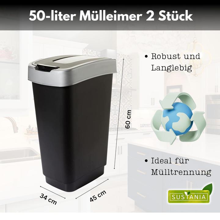 Produktbild 2friends Duo Mülleimer (100 l)