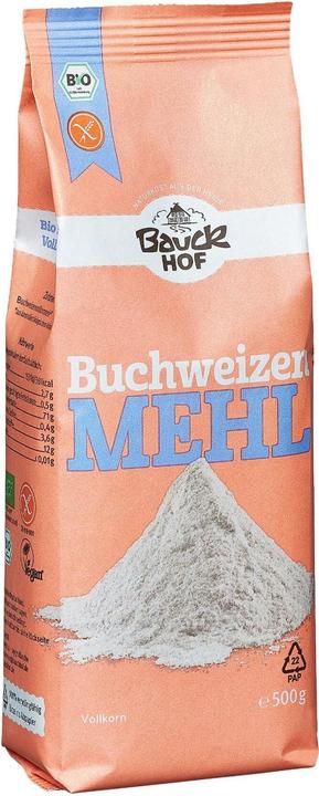 Bauckhof Organic Buckwheat Flour Wholemeal Glutenfree 500 g (500 g)
