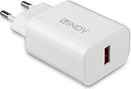 Produktbild Lindy 65W USB Typ A & C GaN Charger Zwei Geräte gleichzeitig aufladen mit GaN-, PD 3.0- und PPS-Technologi (65 W, 2 Ports)