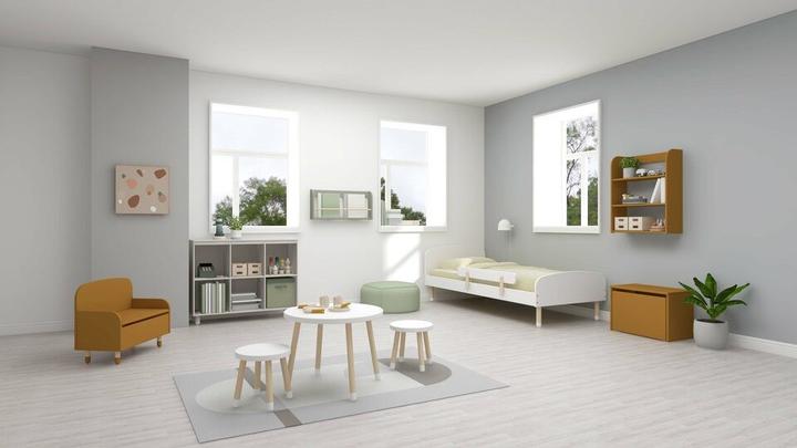 Immagine prodotto Flexa Panchina con contenitore Dots Mustard (Seggiolone)