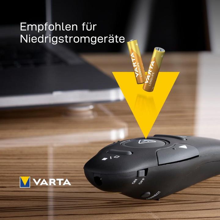 Produktbild Varta Longlife (6 Stk., AAA / LR03 / Micro / R03 / AM4 / MN2400 / KR03, 1200 mAh)