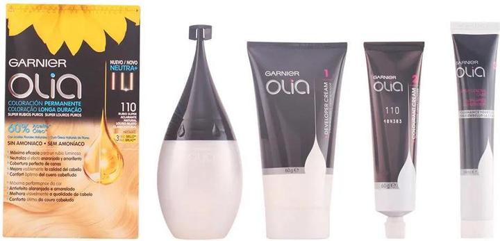 Image du produit Garnier OLIA coloración permanente #110 rubio super aclarante 4 pz (110)