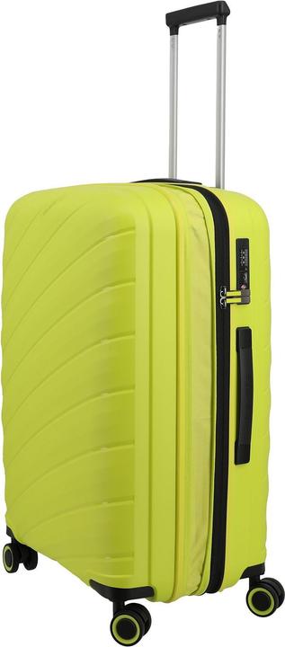 Actual product image Travelite Burano 4 Rollen Kofferset 3-teilig mit Dehnfalte (207 l)
