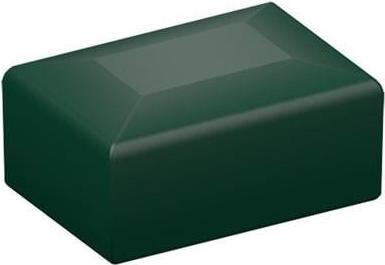 Image du produit Garden Center Rectangular Plastic Cap 60x40mm Green