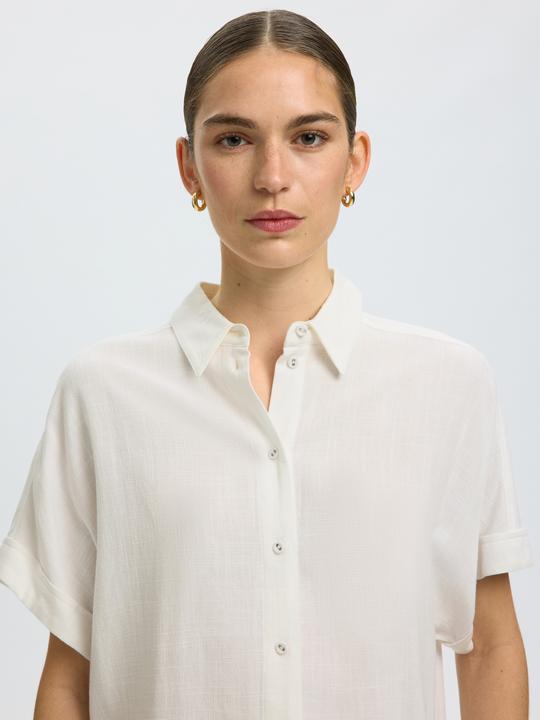 Produktbild Selected Cropped Kurzarmhemd (40)