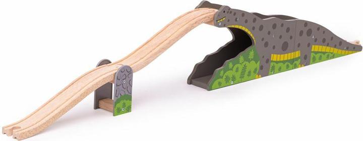 Actual product image Bigjigs Dino wooden bridge