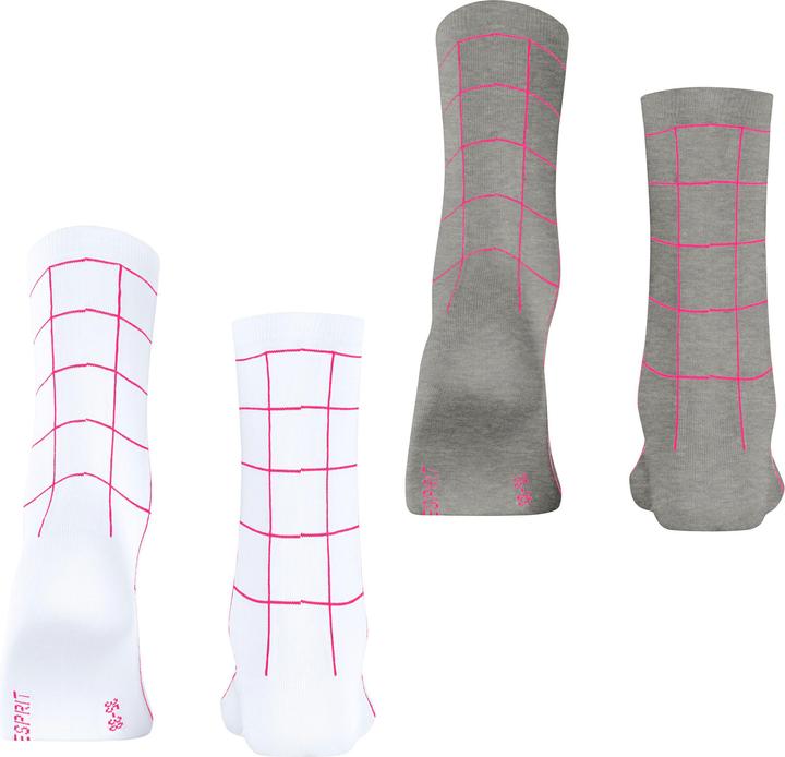 Produktbild Esprit Sketched Grid SO 2P (2er Pack, 35 - 38)