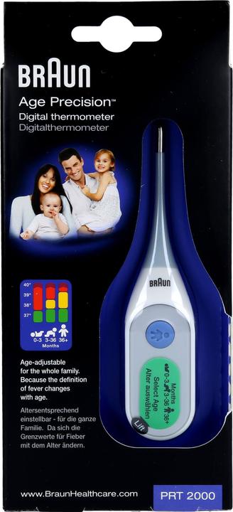 Produktbild Braun Prt 2000 (Achselhöhle, Mund, Rektal)