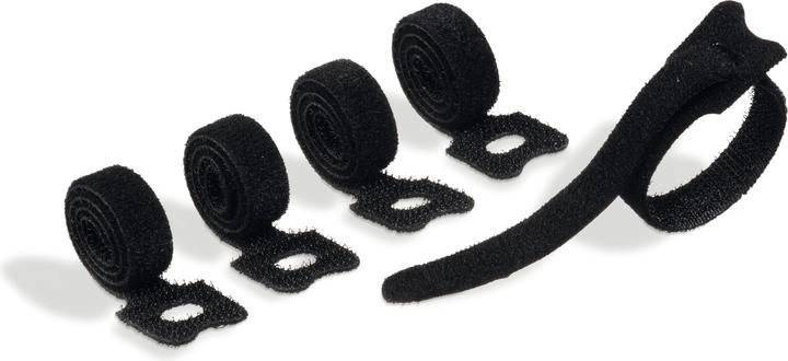 Produktbild Durable CAVOLINE Kabelbi. 10mm schwarz (Klettkabelbinder, 200 mm, 5 Stk.)