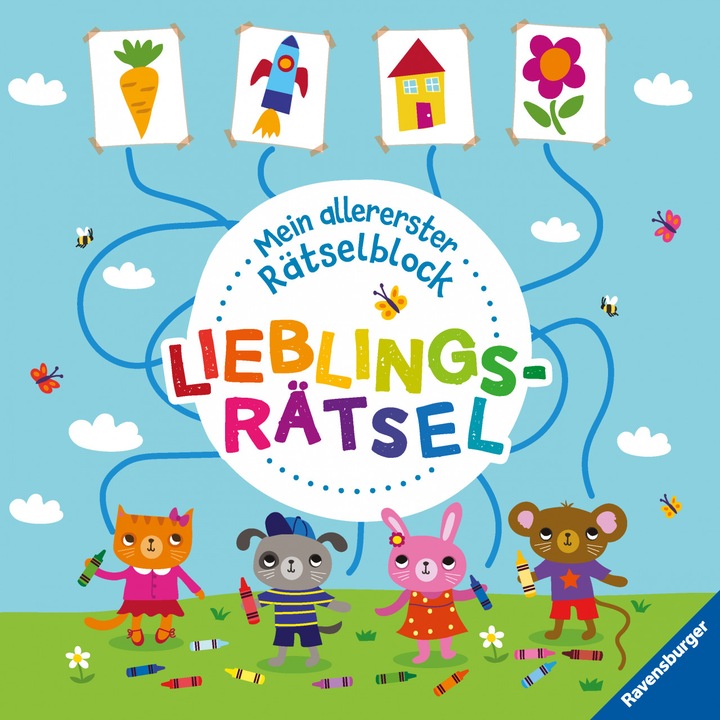 Produktbild Ravensburger Mein allererster Rätselblock - Lieblingsrätsel (Deutsch, Lisa Regan, 2022)