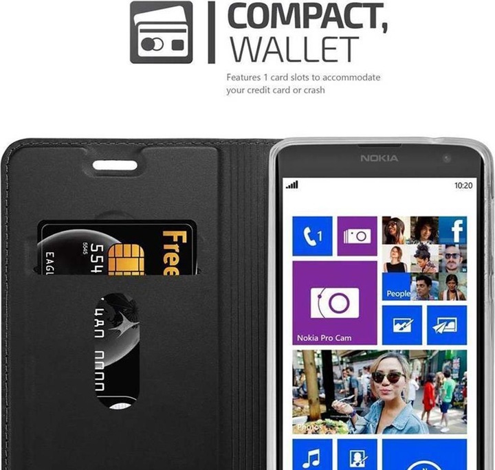 Produktbild Cadorabo Book Classy Style Cover (Nokia Lumia 1020)