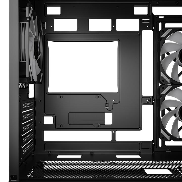 Produktbild Sharkoon MK6 RGB Black mATX (schwarz) (Mini-ITX, mATX)