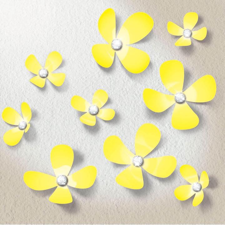 Actual product image Walplus Flowers (85.5 x 85.5 cm)