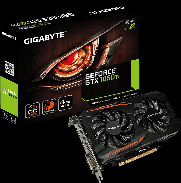 Produktbild Gigabyte GeForce GTX 1050 Ti OC (4 GB)