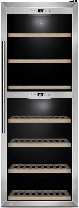 Actual product image Caso WineComfort 1260 Smart Wine Cooler with Compressor Freestanding, 126 Bottle(s)