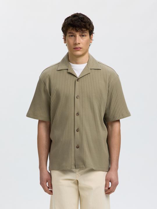 Produktbild Selected Geripptes Relaxed Fit Overshirt (L)