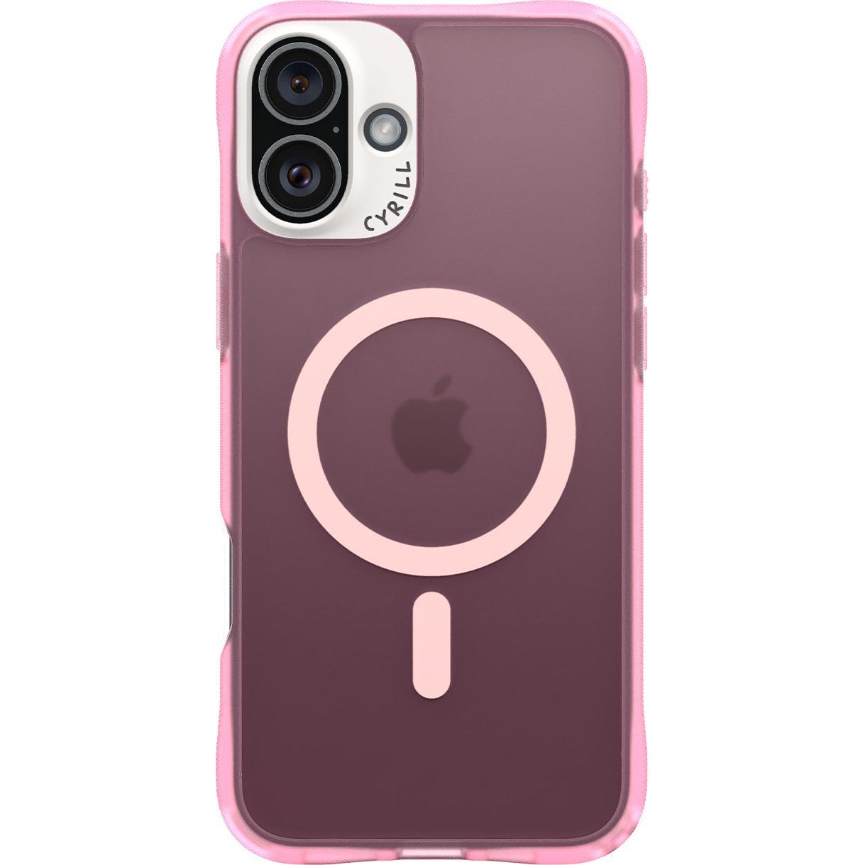Cyrill UltraSheer Mag (Apple iPhone 16), Smartphone Hülle, Rosa