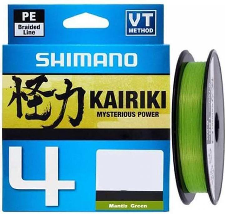 Actual product image Shimano Kairiki 4 Mantis Green (6.80 kg, 0.10 mm)