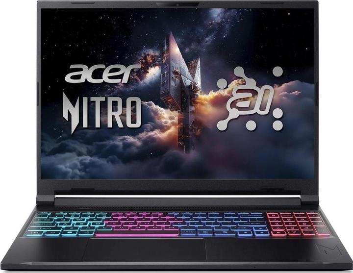 Produktbild Acer Nitro V 16S AI RTX 5070 (16", 1000 GB, 32 GB, CH, AMD Ryzen AI 9 365)