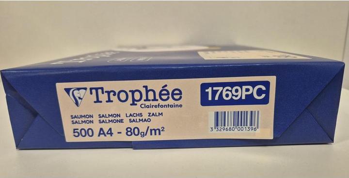 Produktbild Clairefontaine Universalpapier Trophée farbig (A4, 500 Blätter, 80 g/m²)
