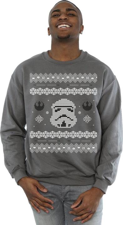Produktbild Star Wars Stormtrooper Christmas Fair Isle Sweatshirt (XXL)